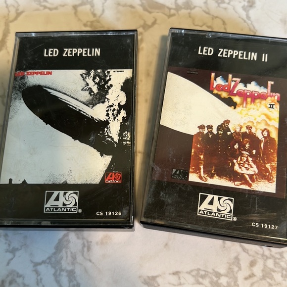 Led Zeppelin cassette tapes lot of 2 vintage tapes - Picture 13 of 16